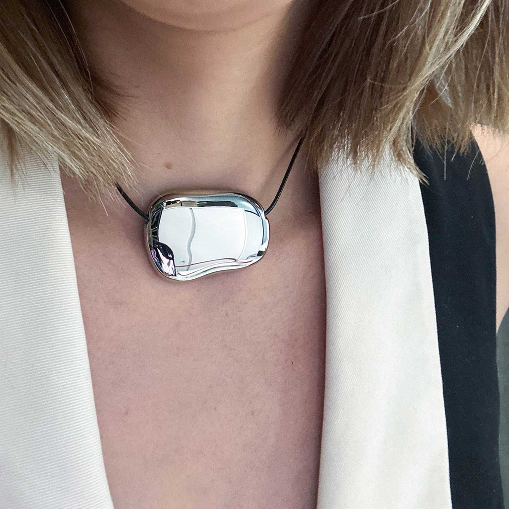 Linda Vegan Leather Chord Necklace