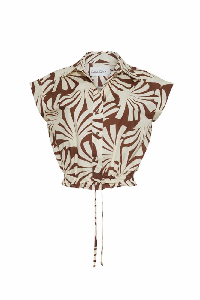 Octavia Top - Catalina Khaki