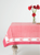 Red Gingham Lobster Tablecloth - 70x120