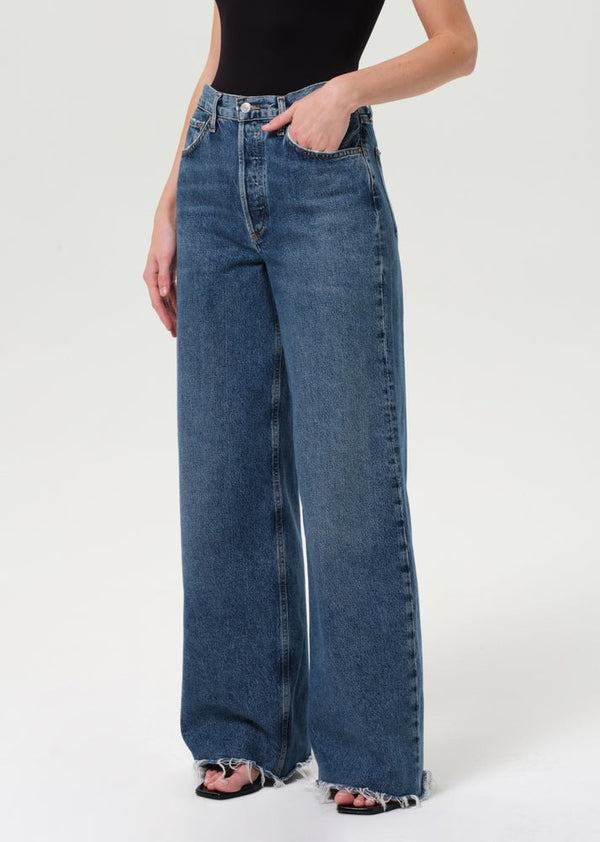 Dame Wide Leg No Cuff Jean - Control