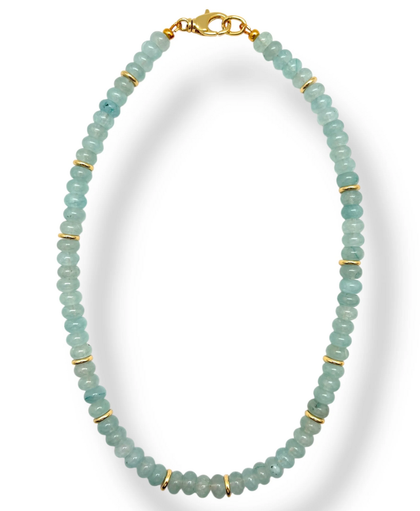 Light Blue Jade Necklace