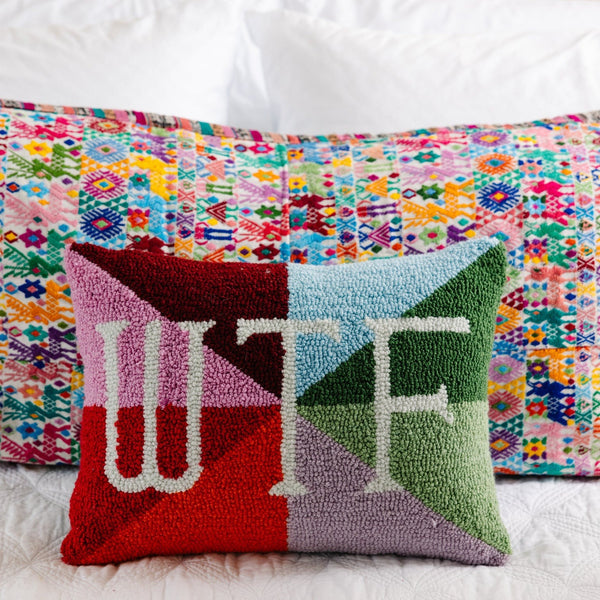 WTF Statment Pillow