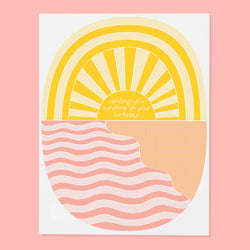 Sending Sunshine Card