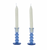 Provence 5" Candlestick Set - Chambray