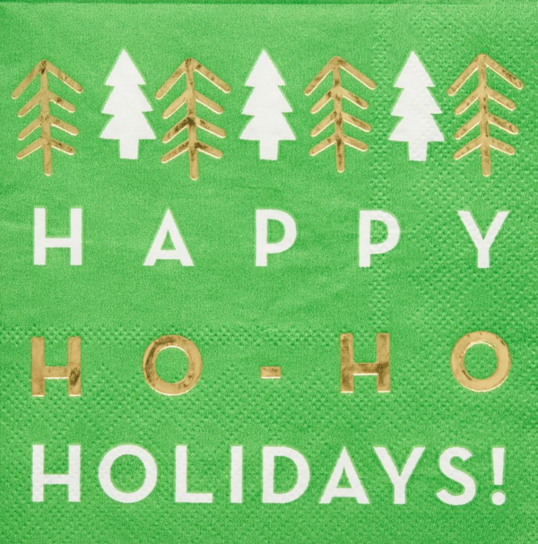 Holiday Cocktail Napkins