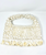 Mother Of Pearl Jute Hobo Bag
