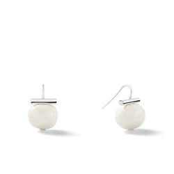 Classic Forever Fave Pebble Pearl Earrings - Medium - Sterling Silver