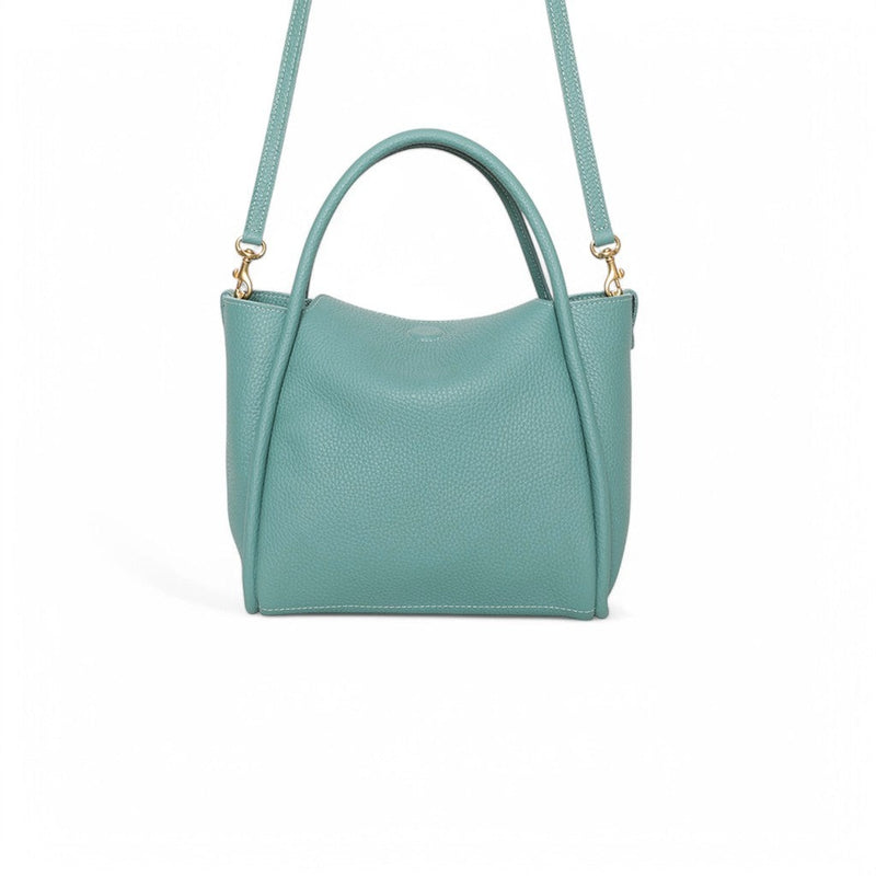 Serena Leather Satchel Crossbody