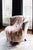 Dove and Donkey Lacey Throw - Shell