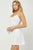 Devon Cotton Mini Dress - White