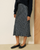 Jimo Polka Dot Skirt - Dark Navy & Raw White