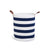 Two's Company Blue & White Striped Basket - 20"