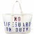 No Lifeguard Canvas Tote