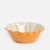 Orange Scallop Edge Hearts Cereal Bowl