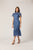 Midnight Martine Dress - Indigo/Ivory/Navy
