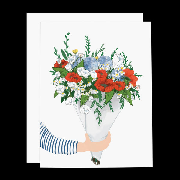 Summer Bouquet Greeting Card