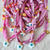 Bohemian Pink Bandana Scarf Necklace