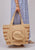 Original Straw Traveler Bag - Toast Stripe