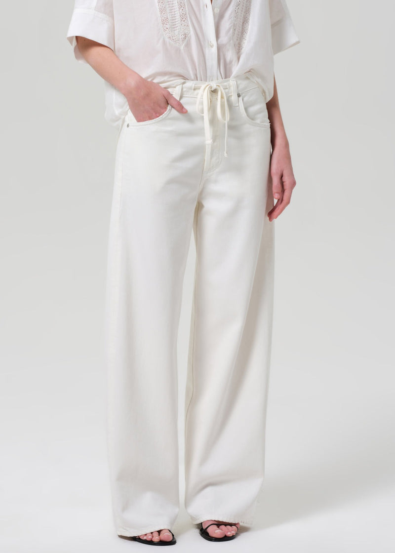 Brynn Drawstring Trouser - Pashmina