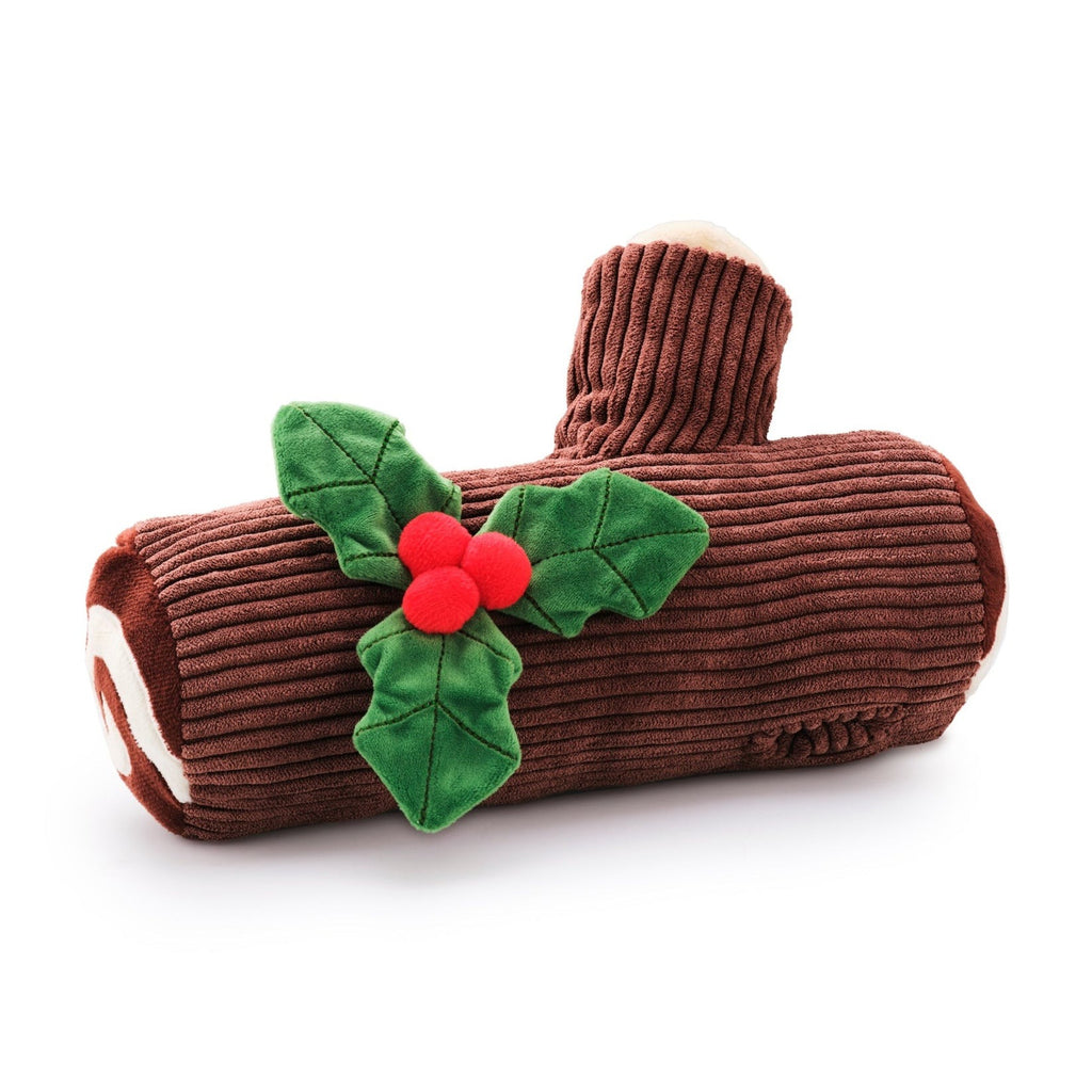 Yule Log Interactive Snuffle Toy