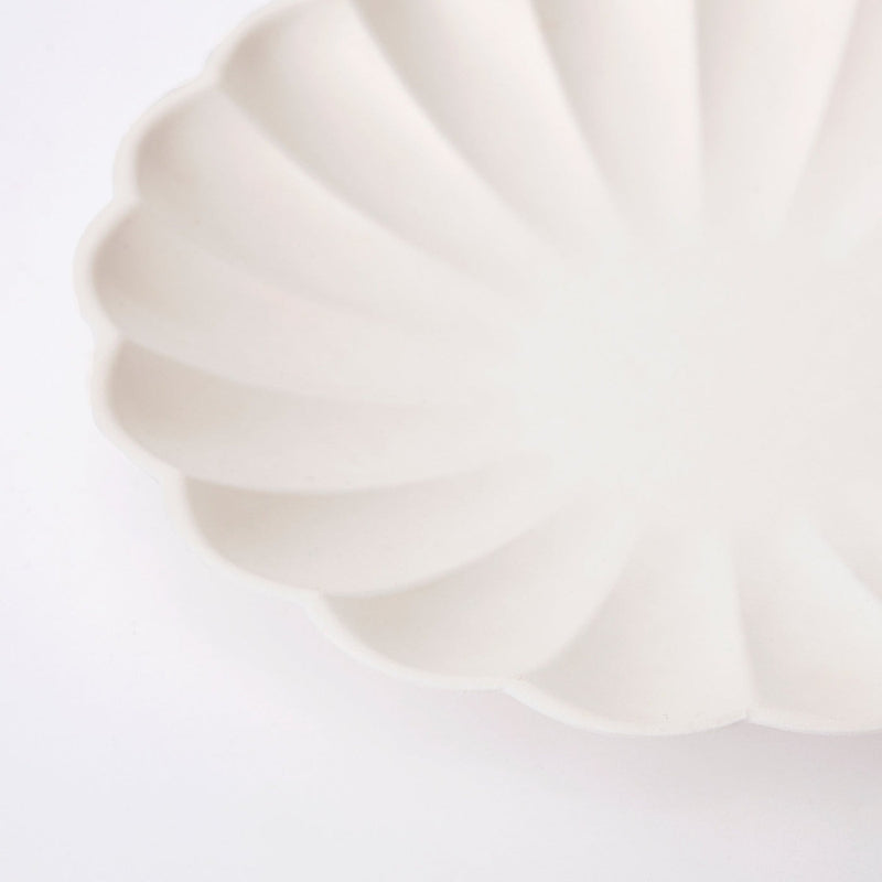 Large Cream Compostable Plates