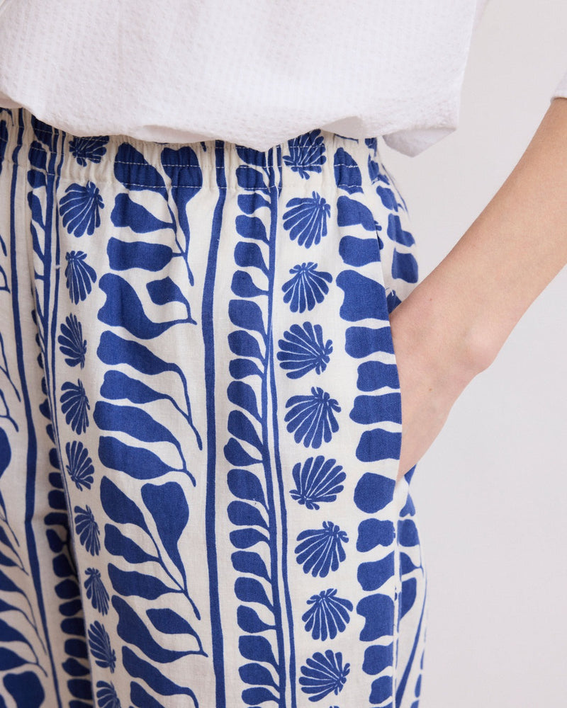 Palerme Pant - Blue Shell