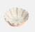 Blue & Orange Striped Scallop Edge Cereal Bowl