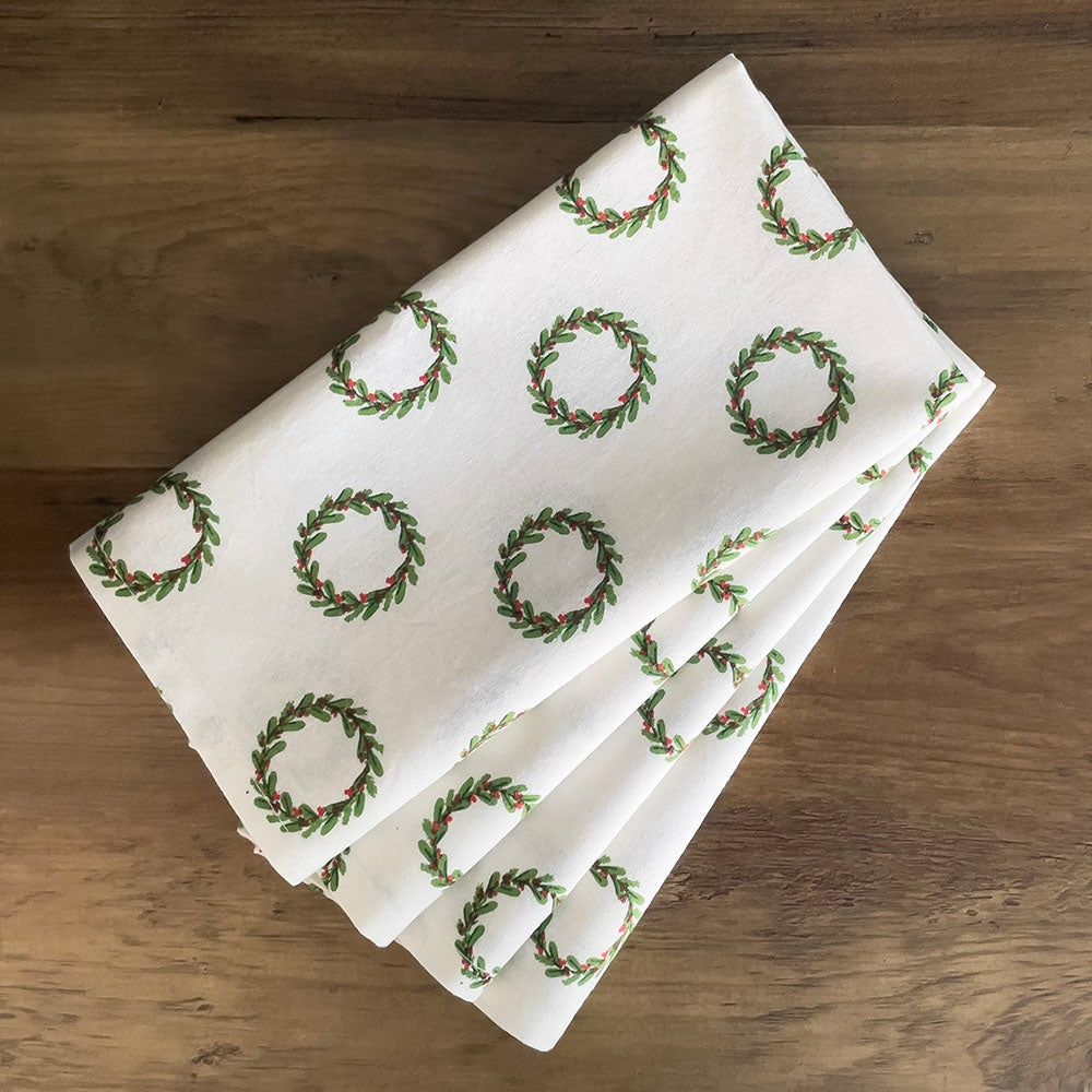 Wreath Napkin Set