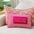 Single Dog Needlepoint Pillow