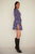 Roma Long Sleeve Dress - Persian Tile Lapis