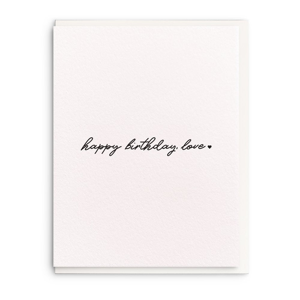 Birthday Love Card