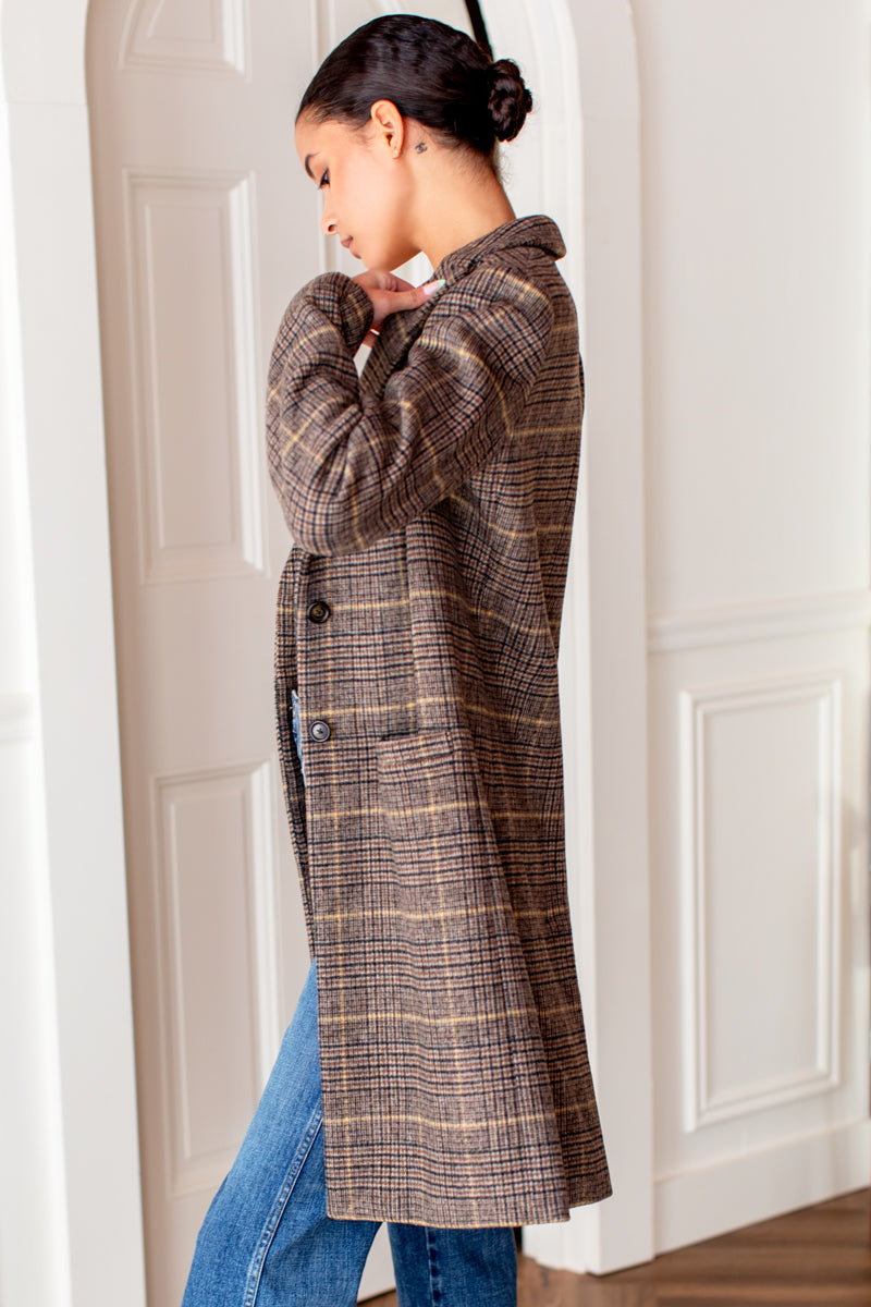 Tailored Coat - Henderson Plaid