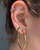 Tamar Climber Studs - Gold