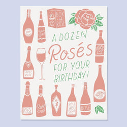 Dozen Rosés Card