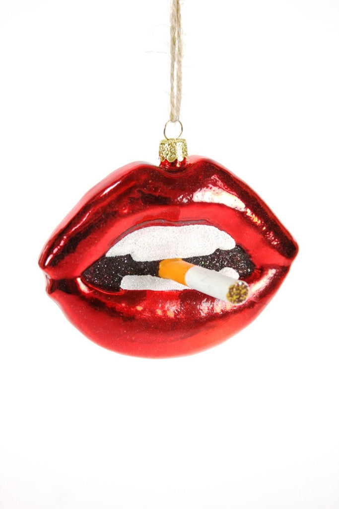 Cody Foster Lip With Cig Ornament