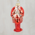 Glass Lobster Ornament
