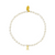 Pearl Identity Bracelet - Gold