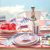 Nautical Striped Paper Side Plates