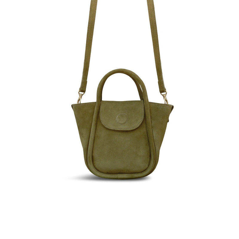 Mini Ellis Suede Handbag