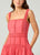Rosette Dress - Persimmon