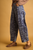 Paisley Print Washed Barrel Leg