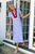 Short Sleeve Classic Midi Tunic - Blue/White Stripe