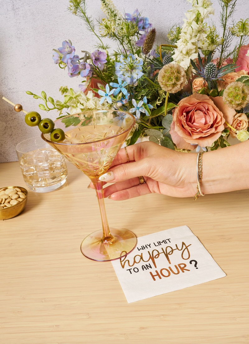 Martini Cocktail Napkins