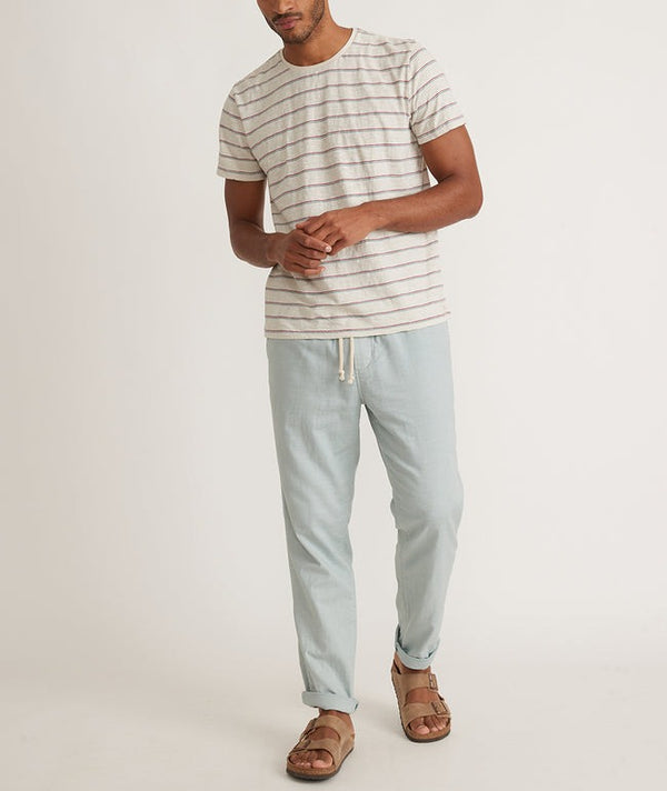 Saturday Stretch Beach Pant - Light Blue