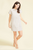 Riga Short Dress - Tan Stripes