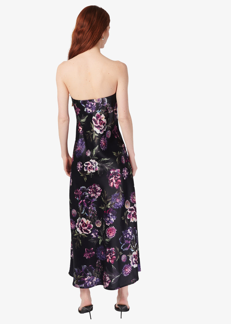 Cami NYC Noelle Strapless Dress - Dark & Stormy