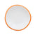 Minimal Colored Rim Ring Dish - Orange