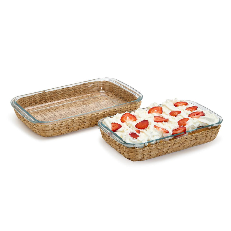 Island Chic Borosilicate Glass Baking Dish - Large