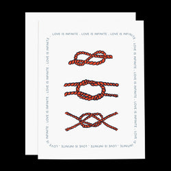 Forever Knot Greeting Card