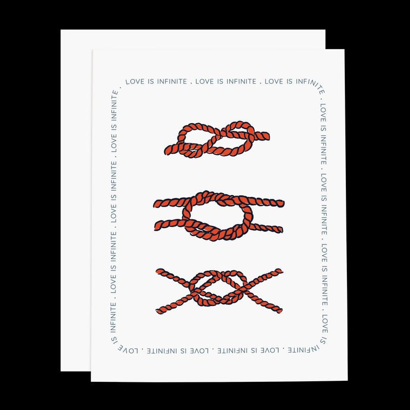 Forever Knot Greeting Card